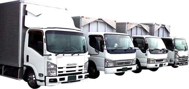 山梨県内を中心に働いてくれる4tトラックドライバーを募集しています!